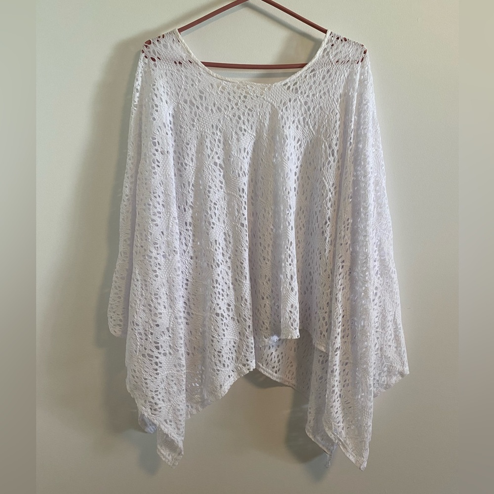 Swimsuit Cover Up in White